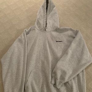 UO IETS FRANS HEATHER GRAY HOODIE